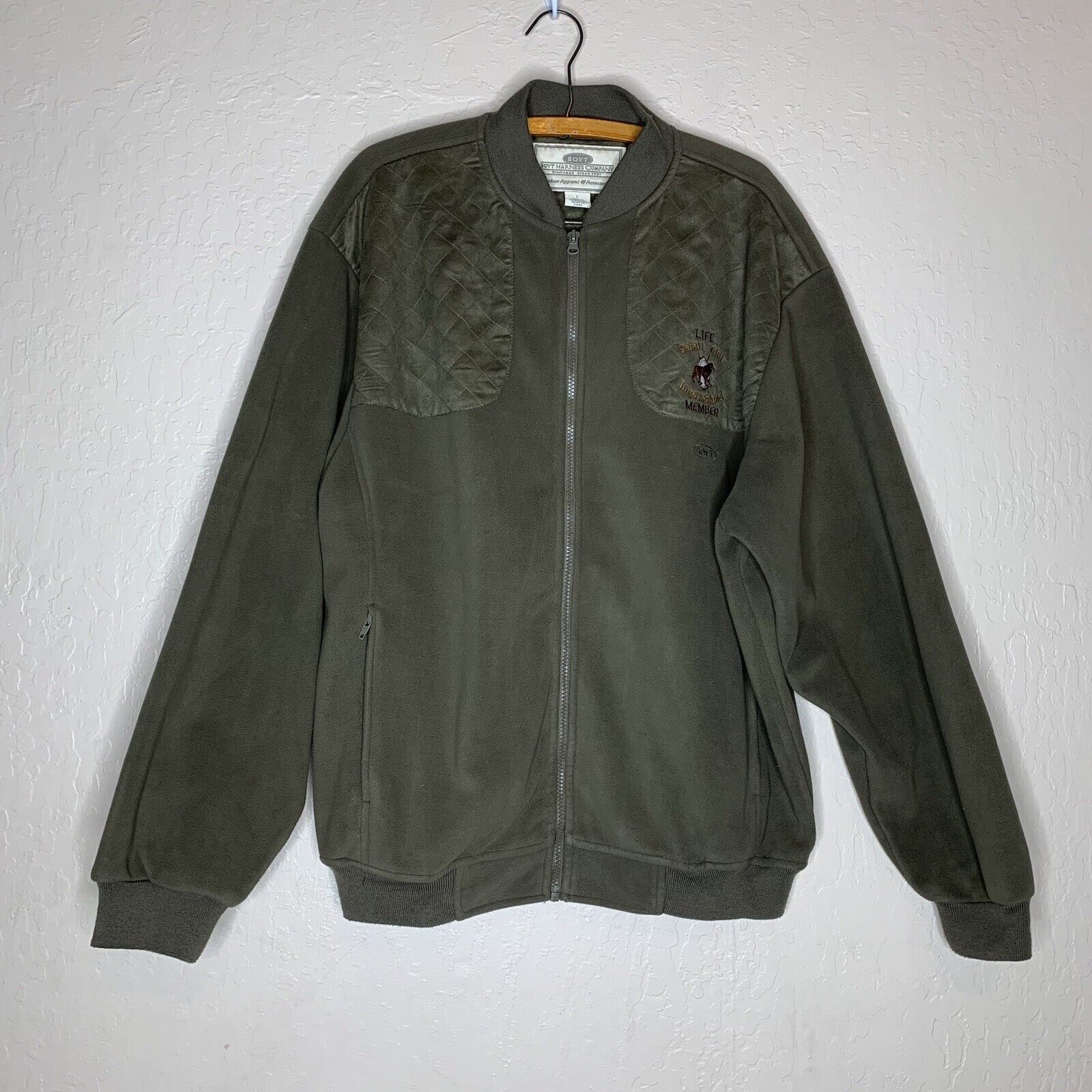 Boyt Harness Co Tripleloc Embroidered Safari Club Shooting Jacket